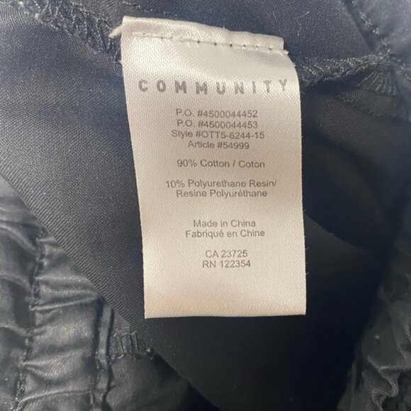 Aritzia Community Baggy Pants Black size XS - Picture 7 of 7